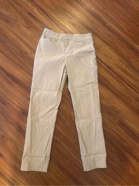 Nine West Wimen’s Light Beige Chinos - Slim Straight